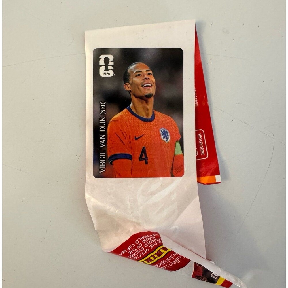 Virgil Van Dijk (NED) FIFA World Cup 2026 Sticker